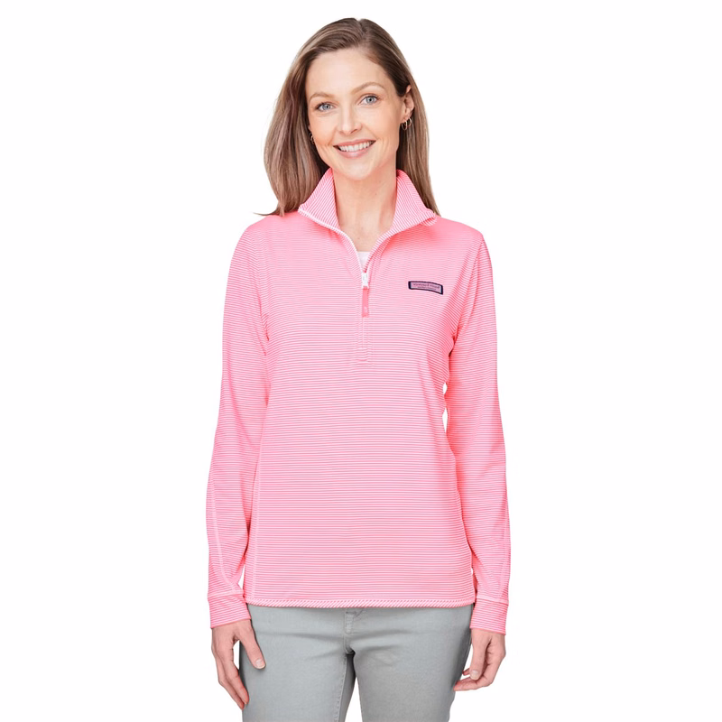 Women's Microstripe Sankaty Half-Zip Pullover - K002521