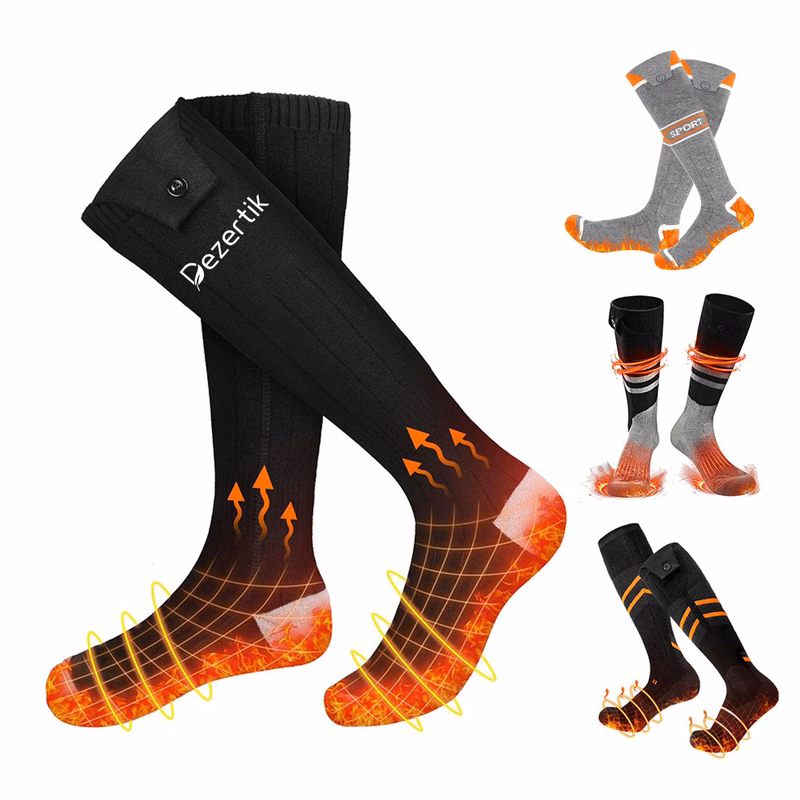 Smart Charging Heated Socks