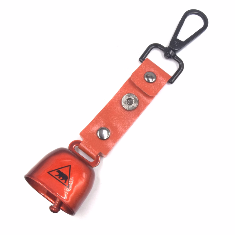 PU leather super loud iron bell