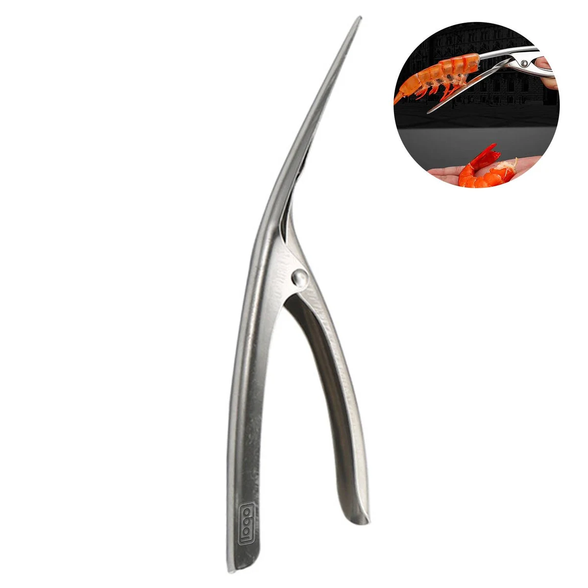 Stainless Steel Shrimp Peeler Tool 1