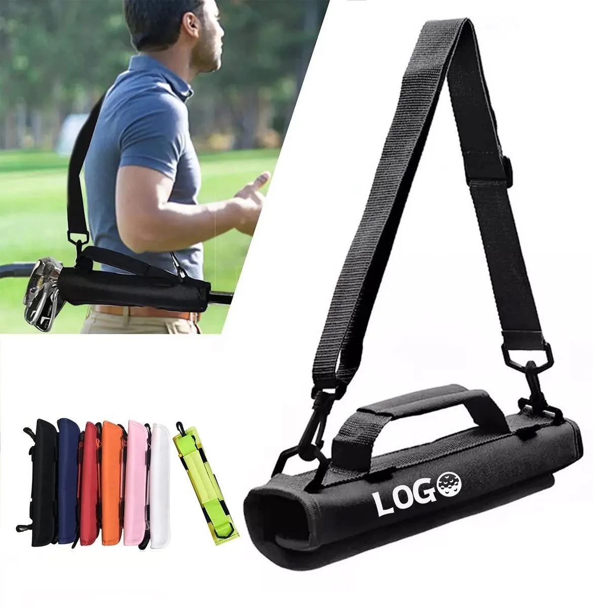 MOQ50 Adjustable Golf Cub Bag 1