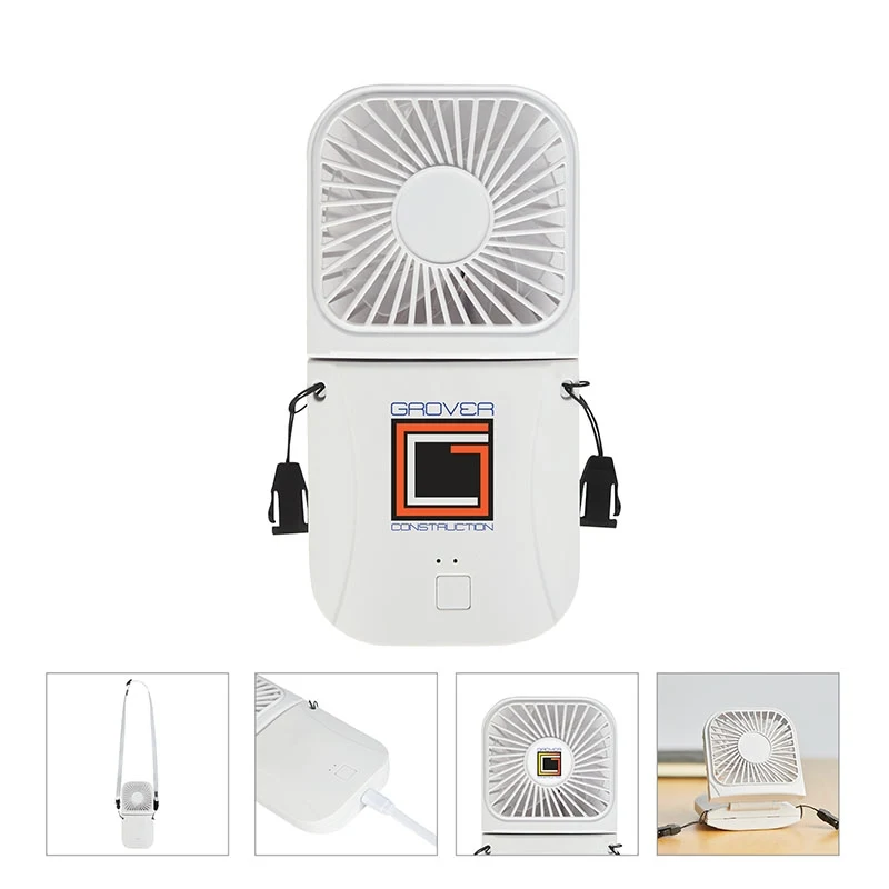 Breezy Rechargeable Multi-Use Hand Fan 1