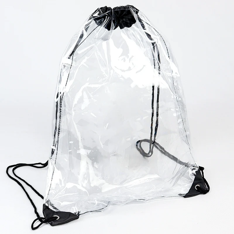 Eco Friendly Clear Drawstring Bag 1