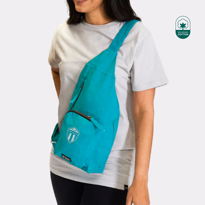 TERRA THREAD® - Gaia Sling bag Sustainable GOTS & Fair Trade Certified