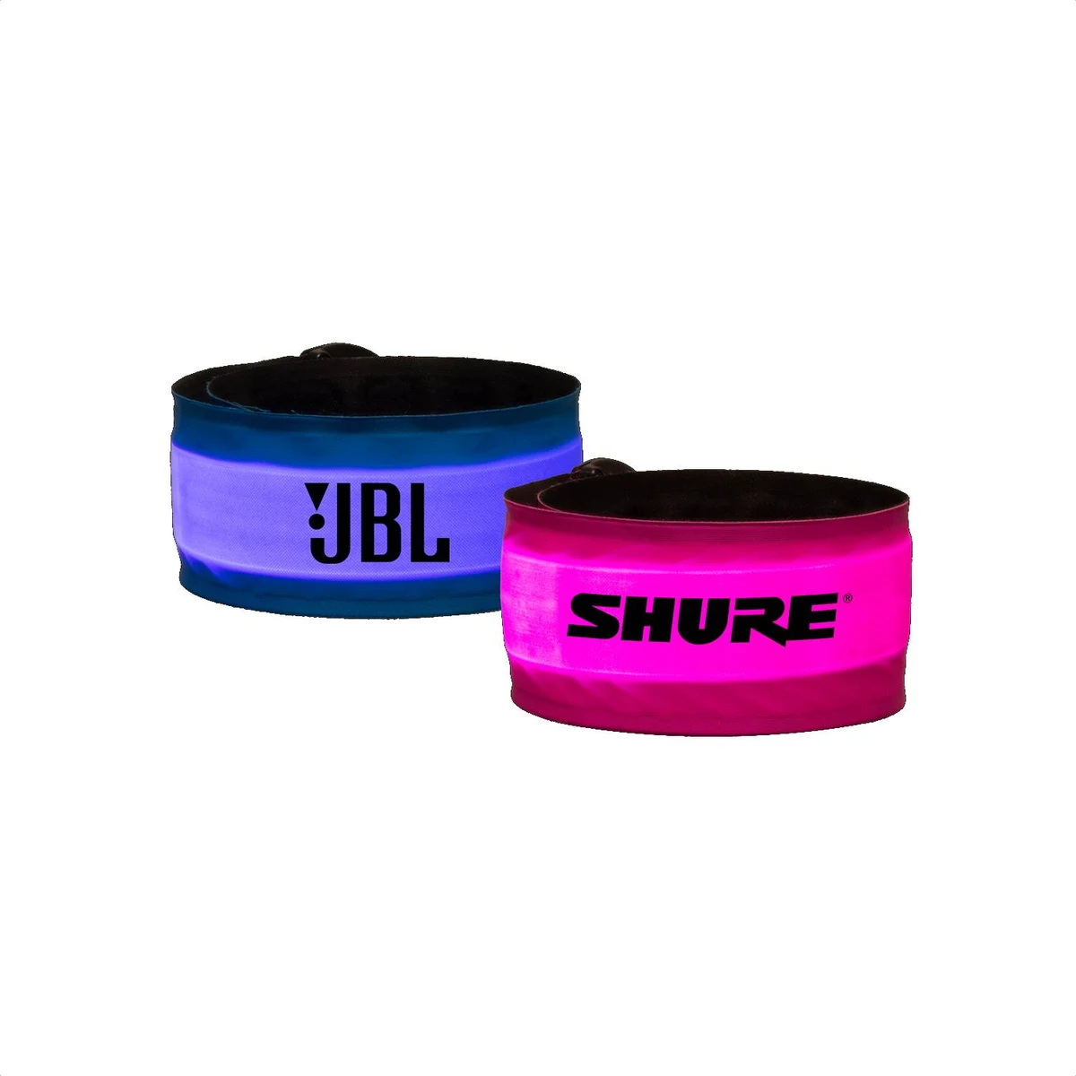 LED Light Up Tube Slap Wristband 1