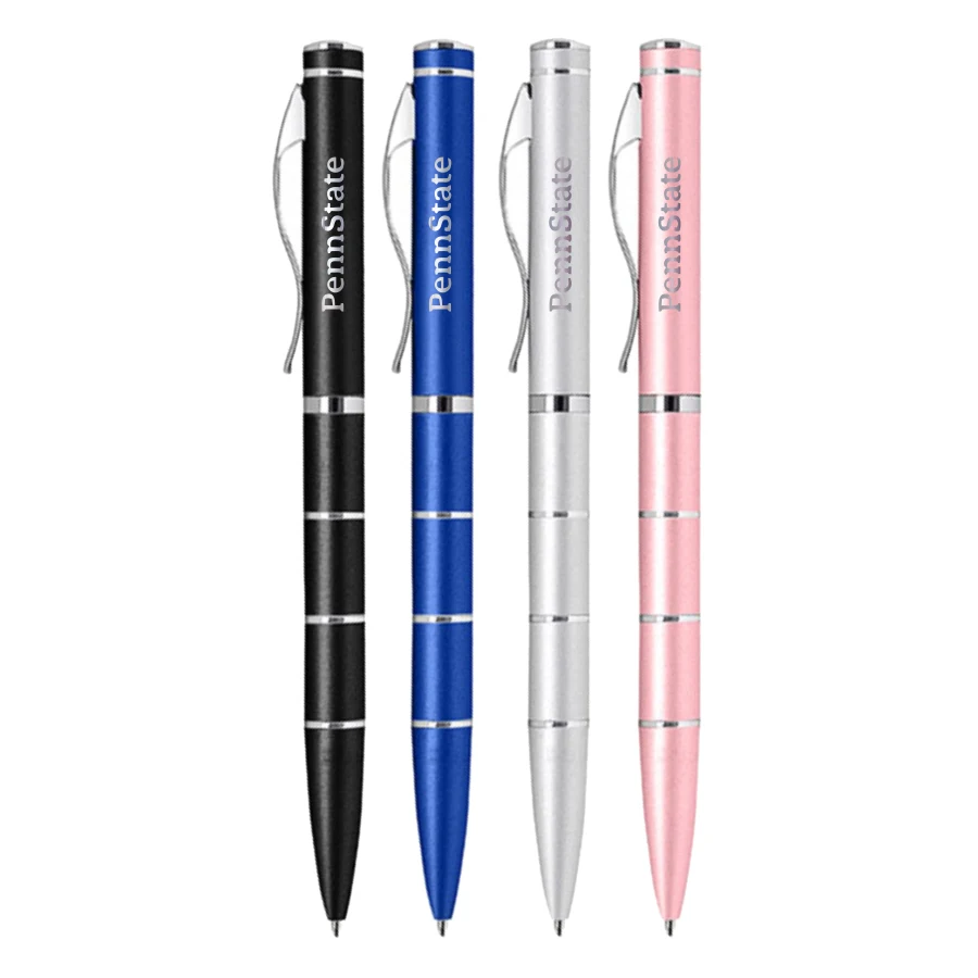 Union Printed - Enamel Coated Twist Metal Pen 1