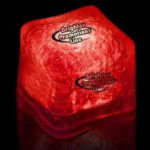 Red Light Up Premium LitedIce Brand Ice Cube 1