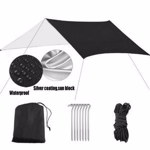 Rodless Outdoor Silver Coated Pergola Moisture-Proof Mat