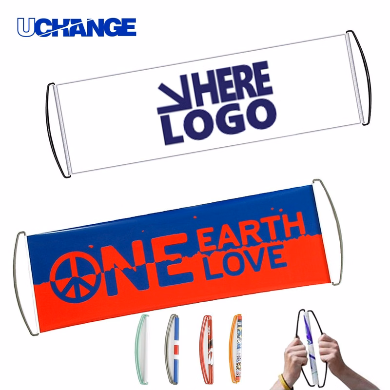Handheld Roll-Up Retractable Banner