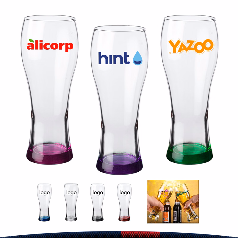 23 Oz. High-Quality Pilsner Beer Glasses