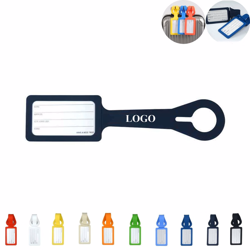 Long Silicone Lugage Tag