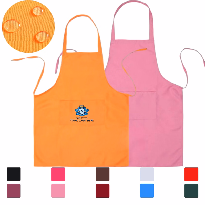 Kitchen Aprons w/ 2 Pockets