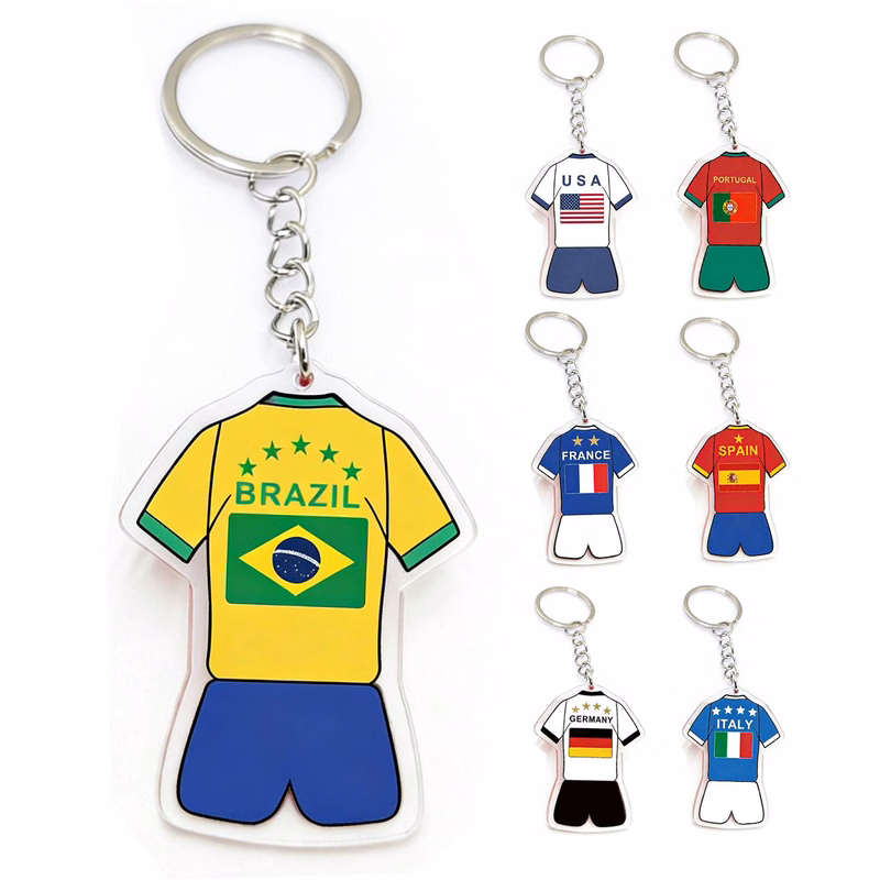 Acrylic Jersey Keychain