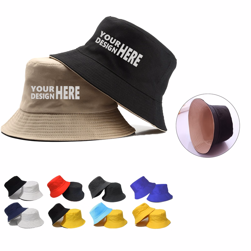 Customizable Reversible Bucket Hat
