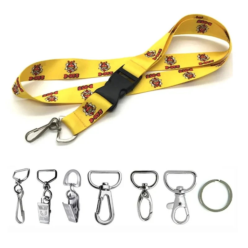 3/4" Full Color Quick Detachable Polyester Lanyard 1