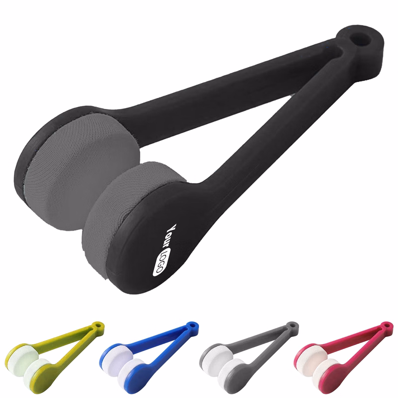 Plastic Quick Lens Care With Portable Double-Sided Glasses Cleaner