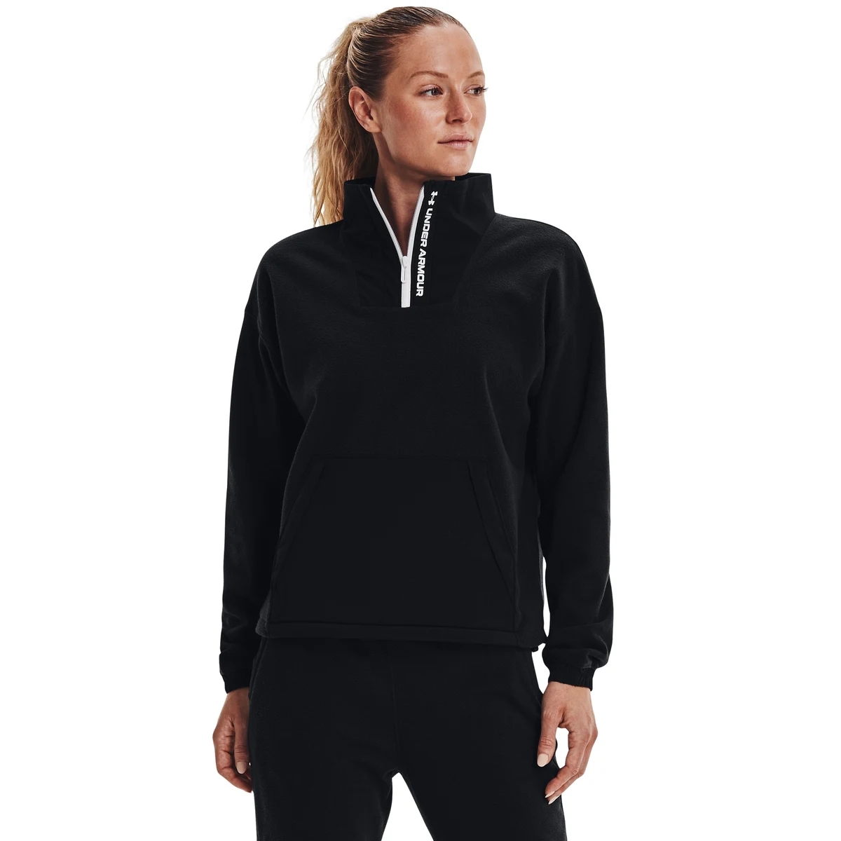 Women's UA RUSH Fleece Zip Hoodie 1