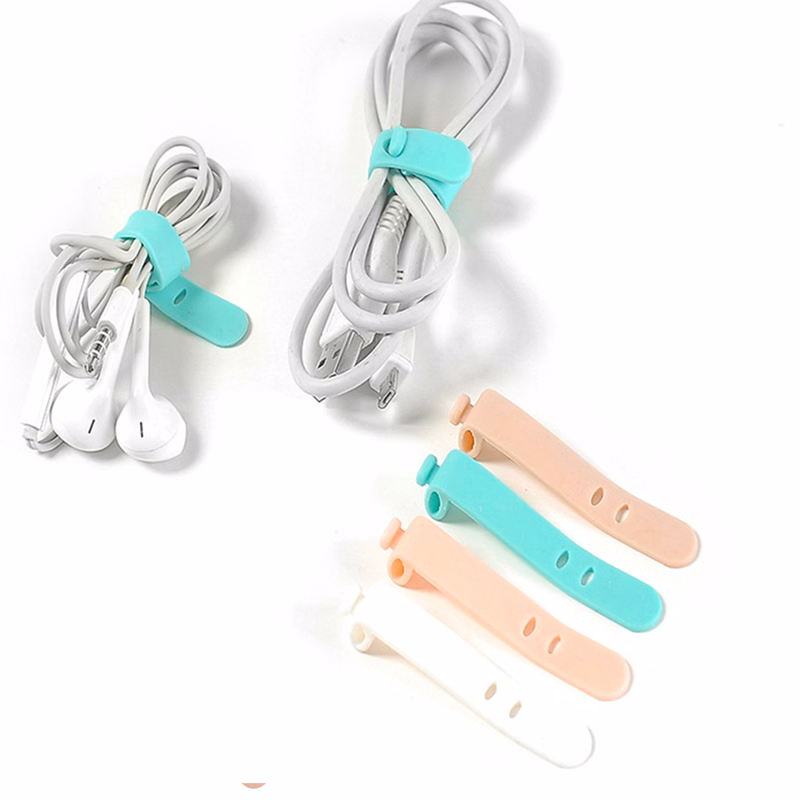 Reusable Cable Straps Clip Organizer