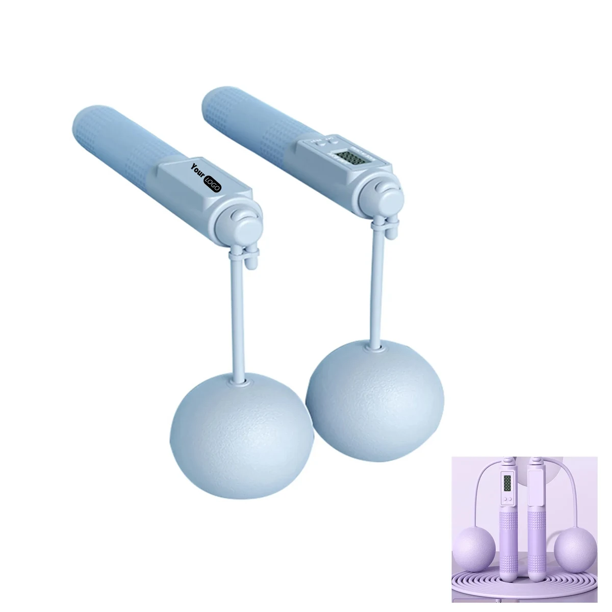 Ropeless Jump Rope with Large Cordless Ball 1