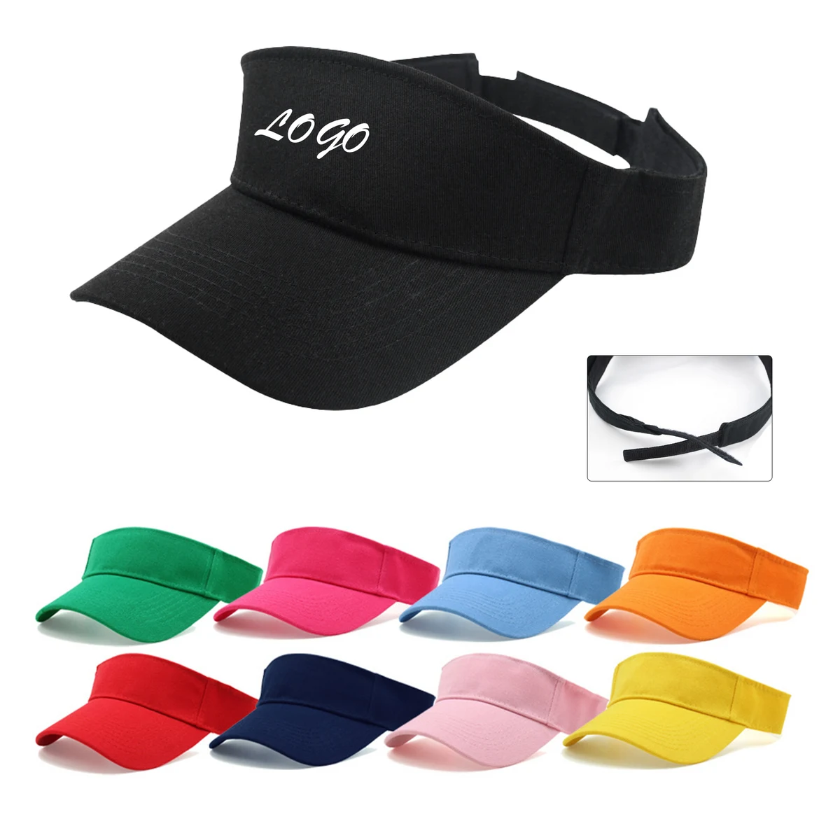 Adjustable Golf Visor Summer Sun Hat 1