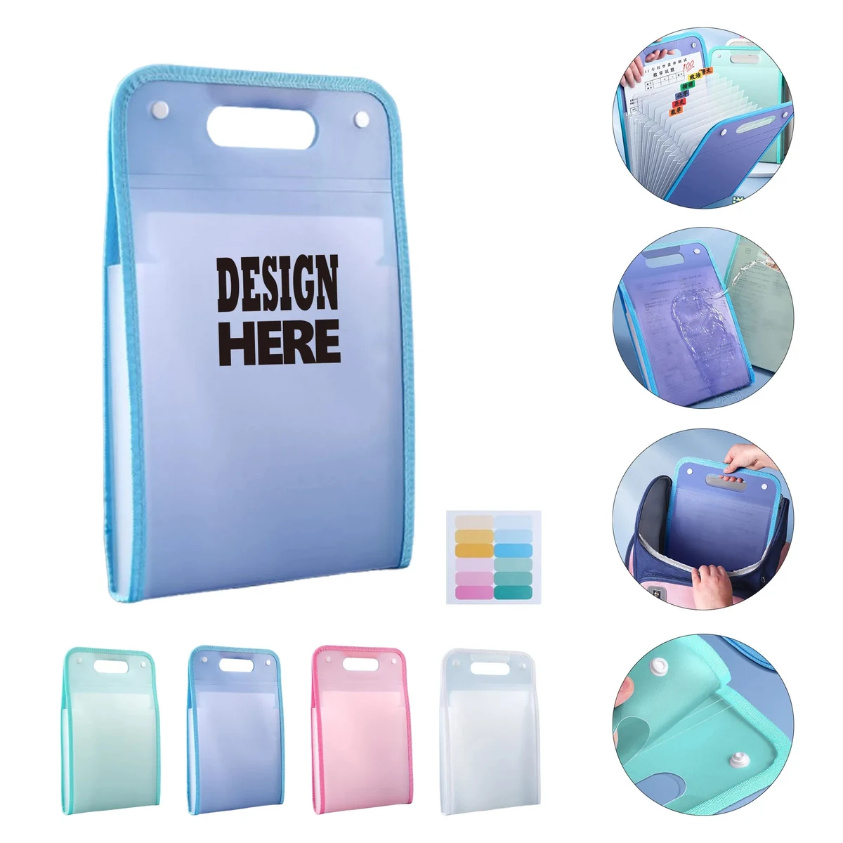 Premium Portable File Organizer Folder 1