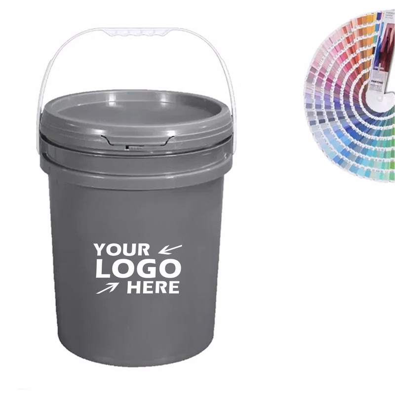 5-Gallon Polypropylene Utility Bucket with Lid