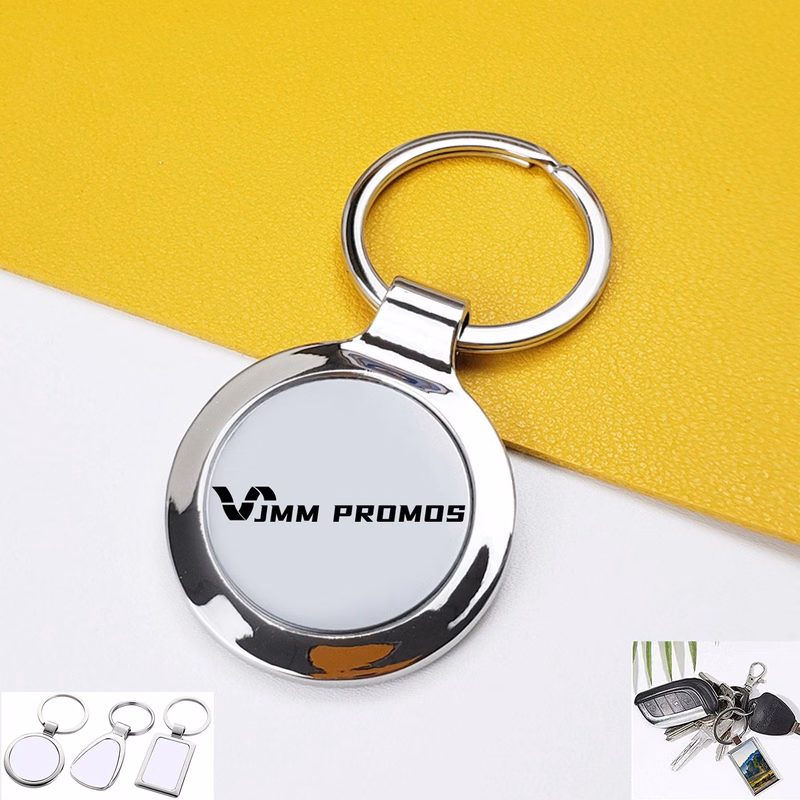Blank Keychain With Key Ring