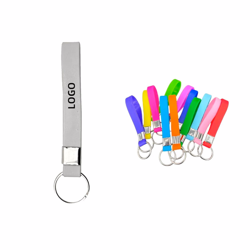 Sleek Silicone Keychain For Everyday Carry
