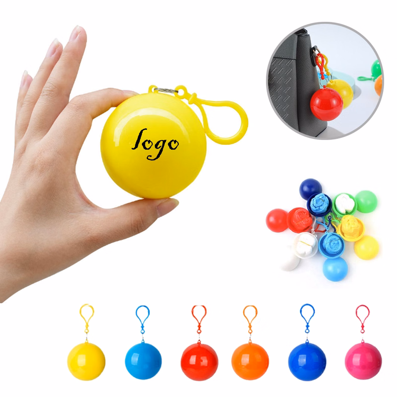 MOQ50 Portable Raincoat Ball Pack