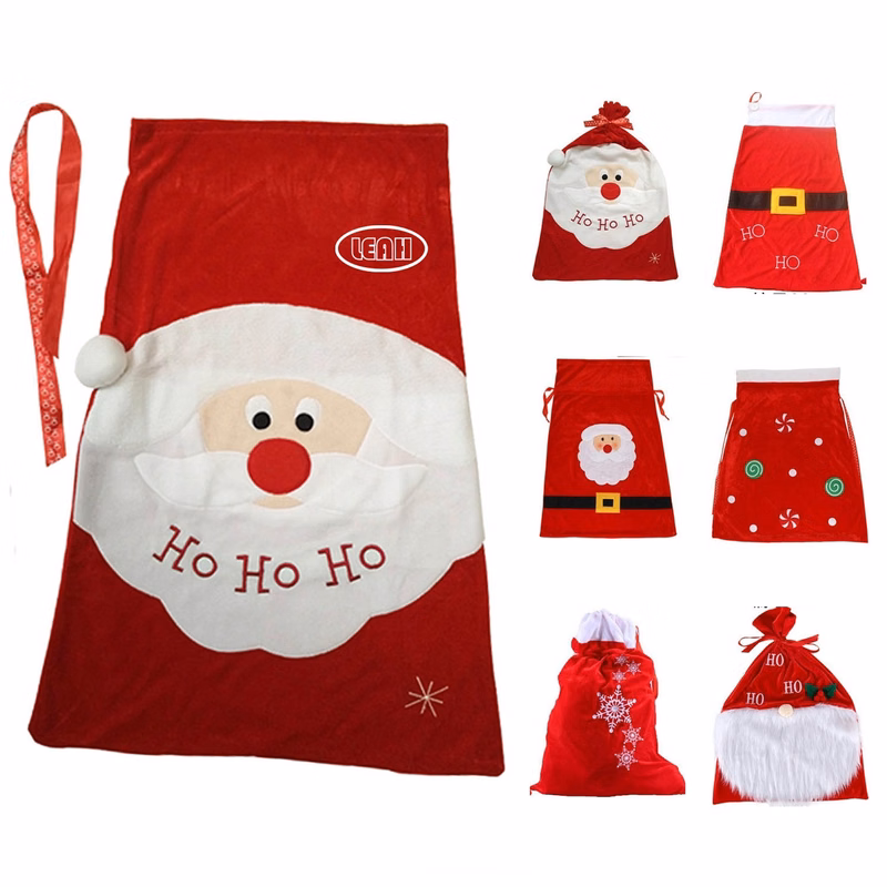 Large Christmas Santa Claus Gift Bag