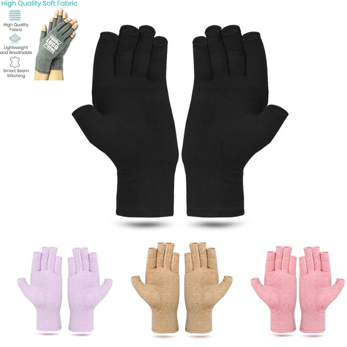Fingerless Compression Wrap for Hand Pain,Osteoarthritis 1