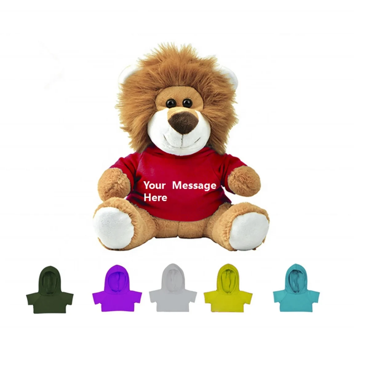 Custom Mini Cute Lion Plush Toy 1