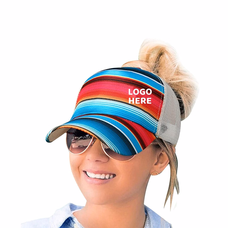 Serape Ponytail Hat