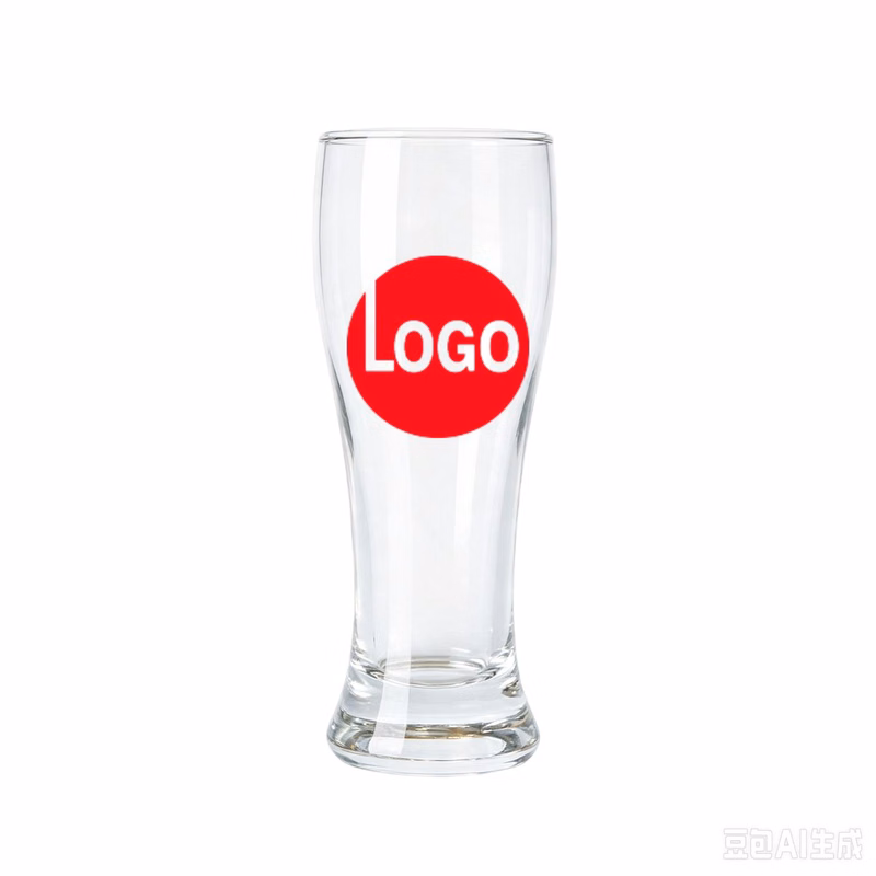 Clear Classic Glass Beer Drinking Cup