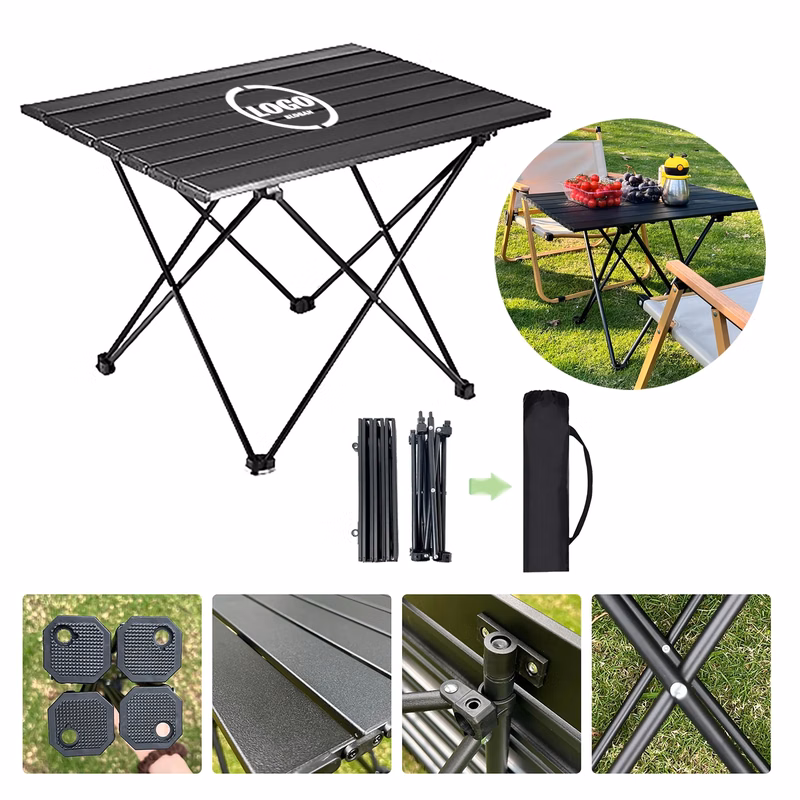 Custom Portable Folding Table MOQ 30pcs