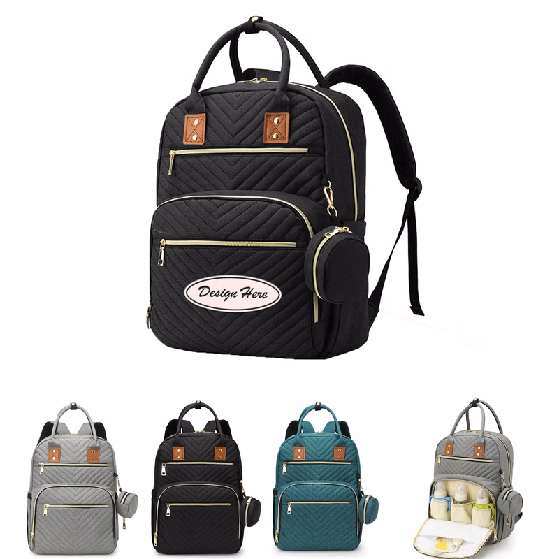 Chic Diaper Bag Backpack for Convenient Parenting