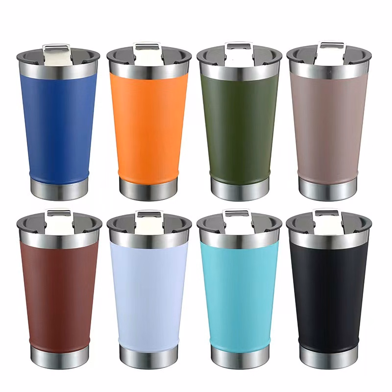 20 oz Insulated Tumbler Beer Mug with Bottle Opener