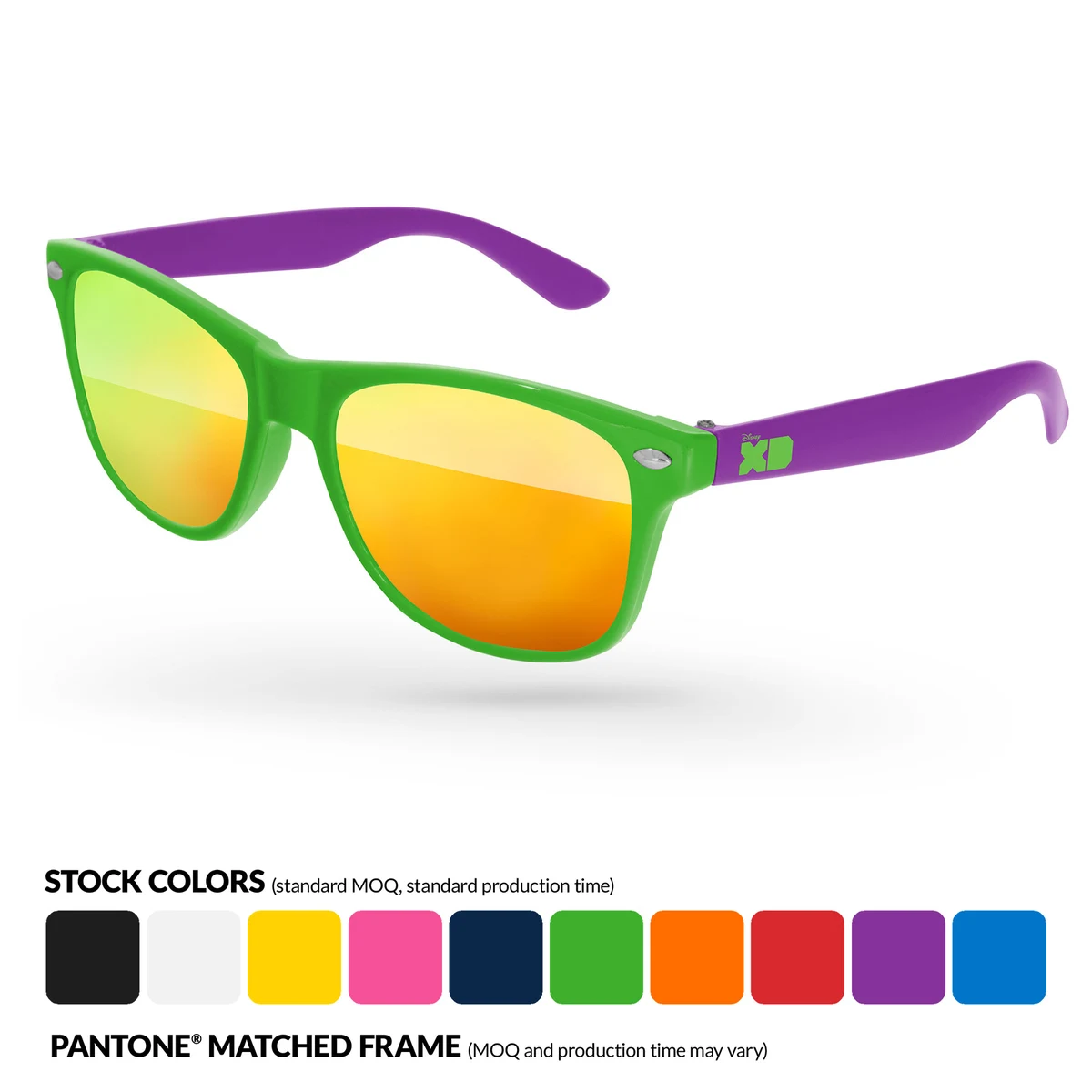 Kids 2-tone Retro Mirror Sunglasses (3 to 6 years) 1