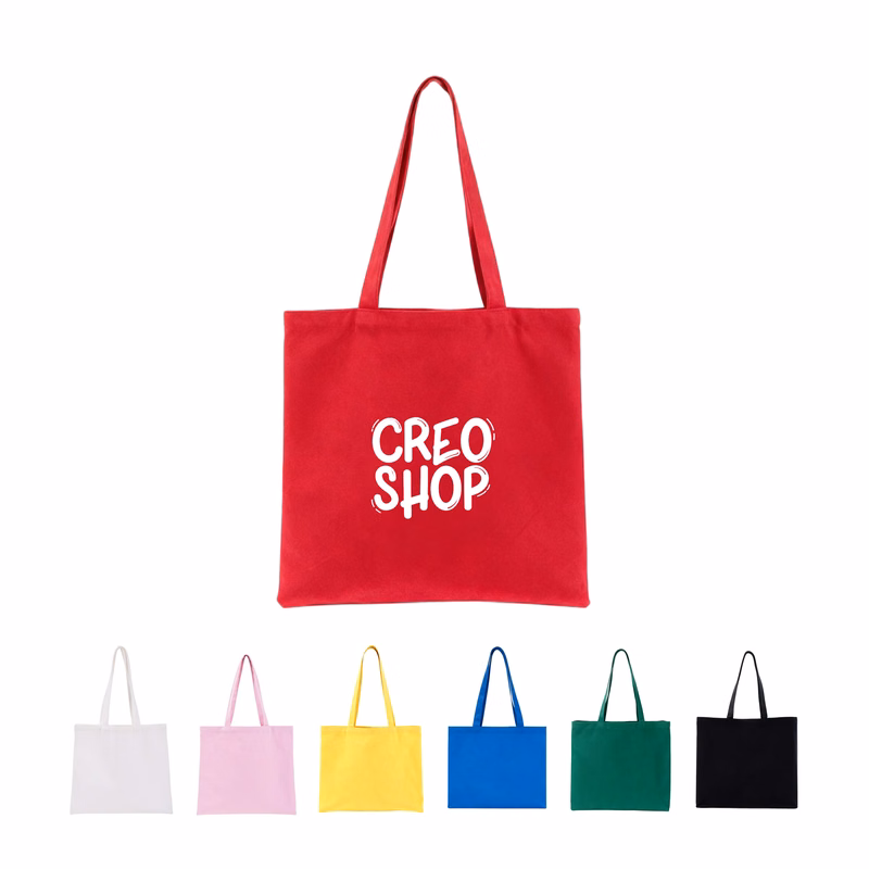 4oz Cotton Canvas Tote Bag - OCEAN