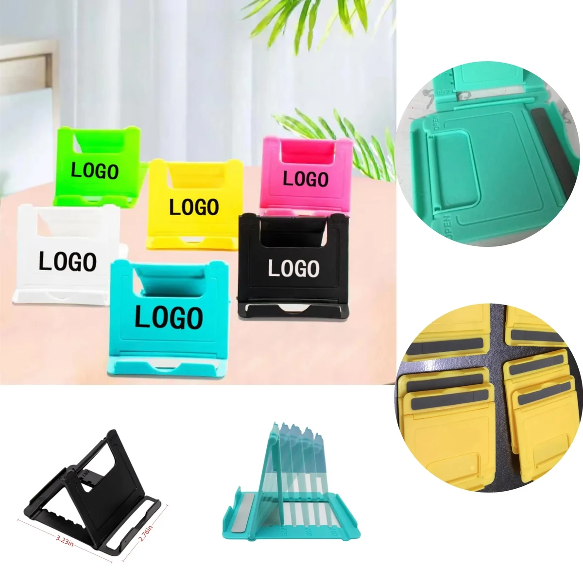 Customizable portable lazy phone holder 1