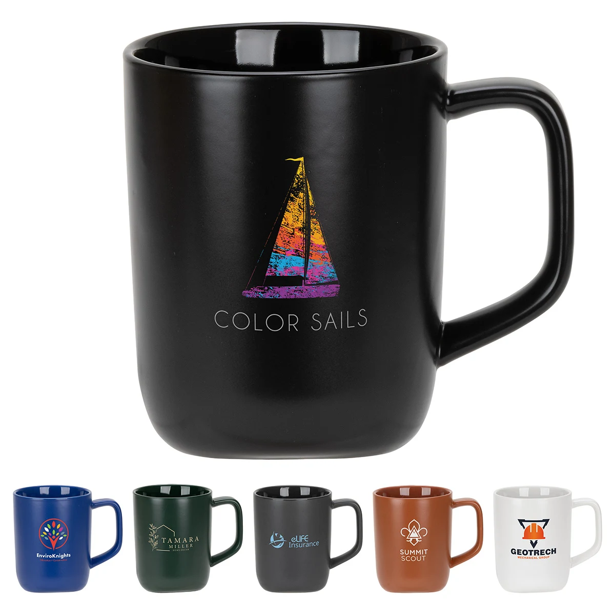 Marzano 18 oz Recycled Ceramic Mug 1