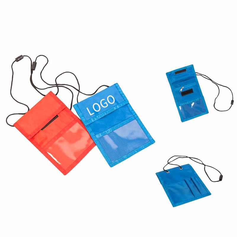 Customizable Waterproof Neck Wallet For ID Badges