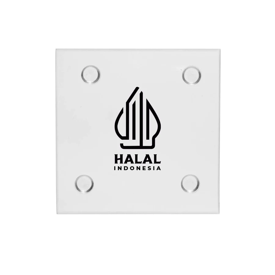 Square Luxe Glass Coasters 1