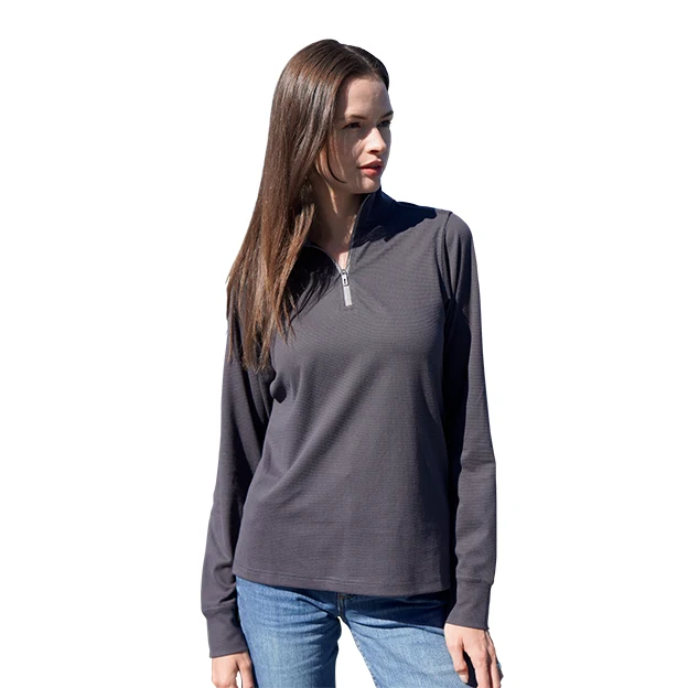 Women’s Grid ¼ Zip Pullover 1