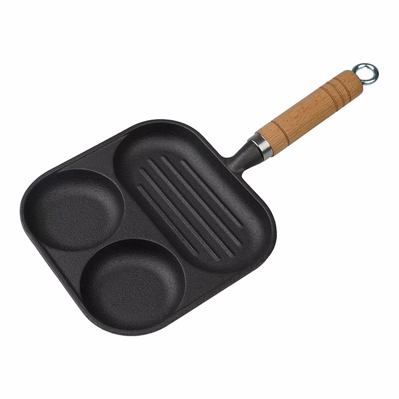 Three In One No Stick Egg Frying Pan
