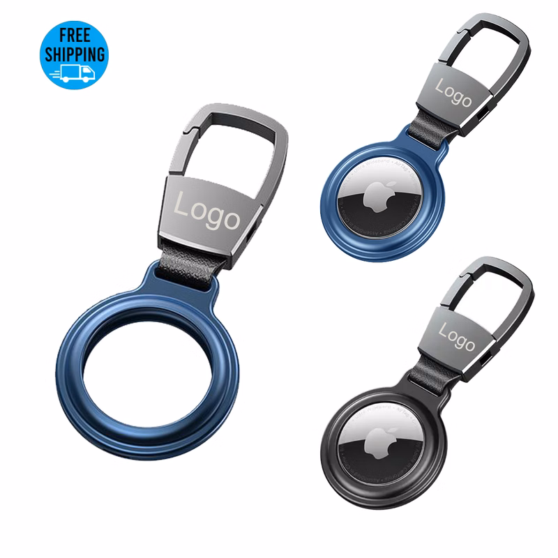 Metal Magnetic Airtag Keychain Holder