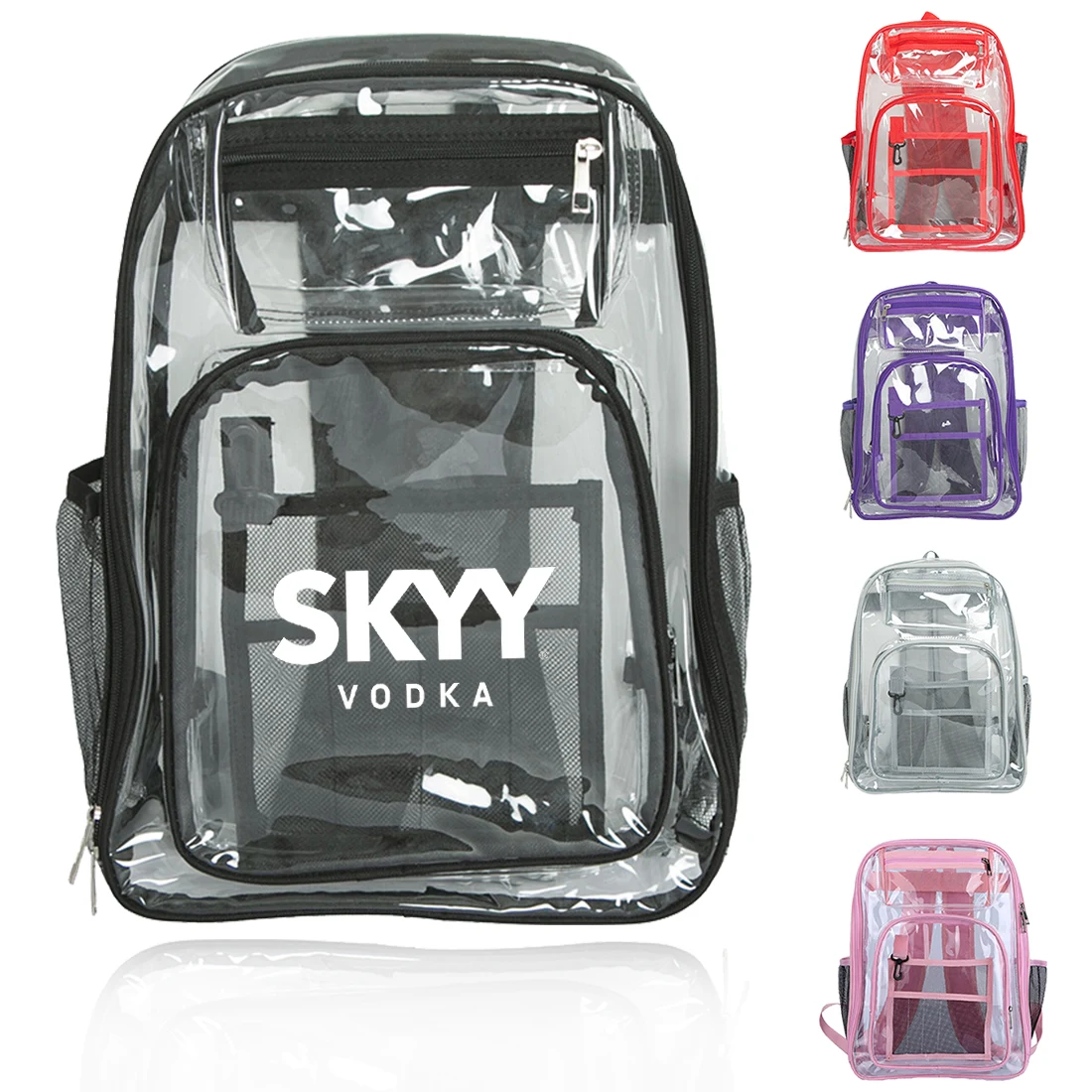 PVC Transparent School Bag 1