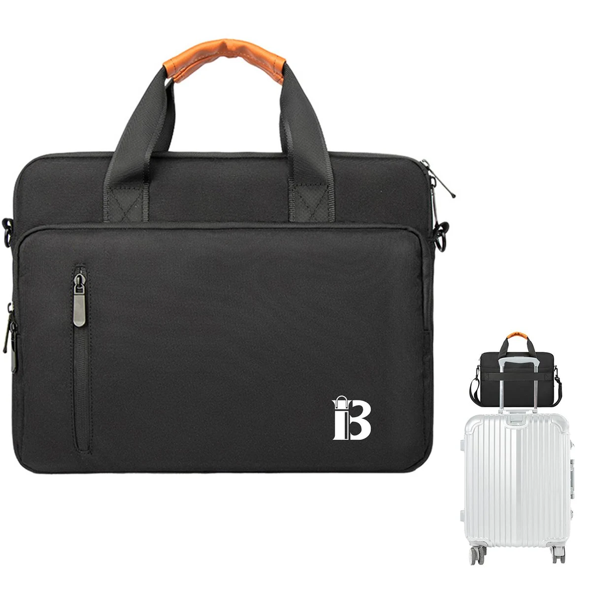 14 Inch Polyester Laptop Shoulder Bag Briefcase 1