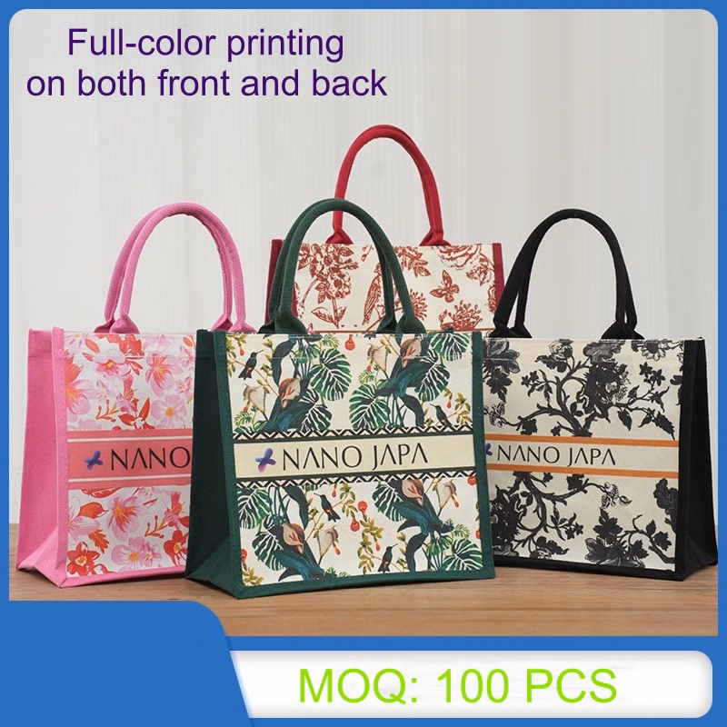Full-color Printed Canvas Tote Bag
