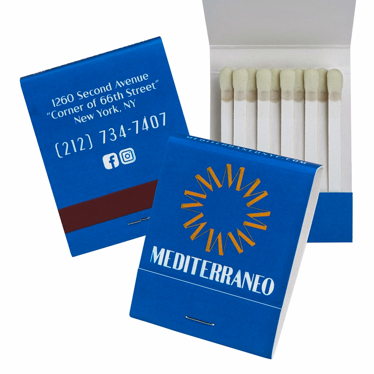 Specialty 20-Stem Matchbook (Domestic)